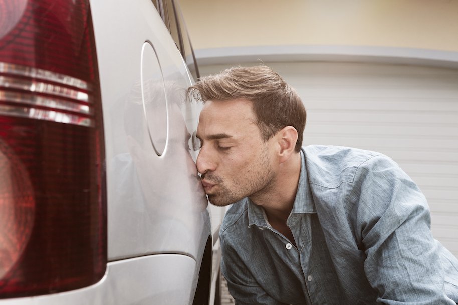 kissing car, drunken sex