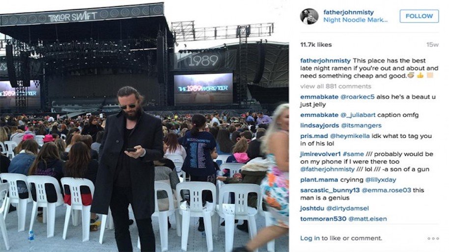 celebrity meltdowns social media, father john misty