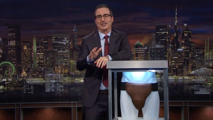 jockstrap cinderella man, russel crowe, john oliver