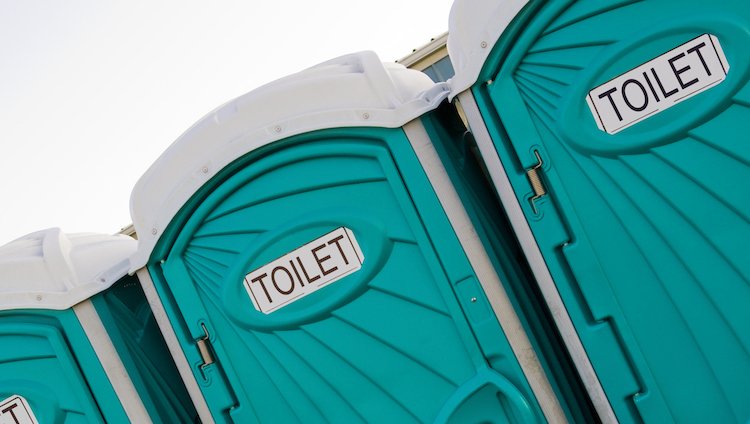 porta potties