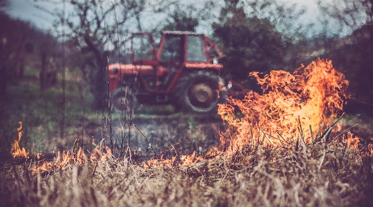 flamethrower tractor