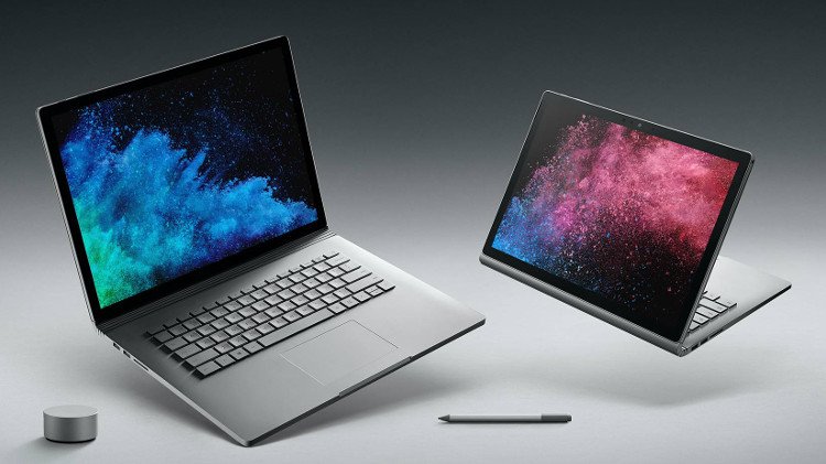 Microsoft Surface Book 2 laptop