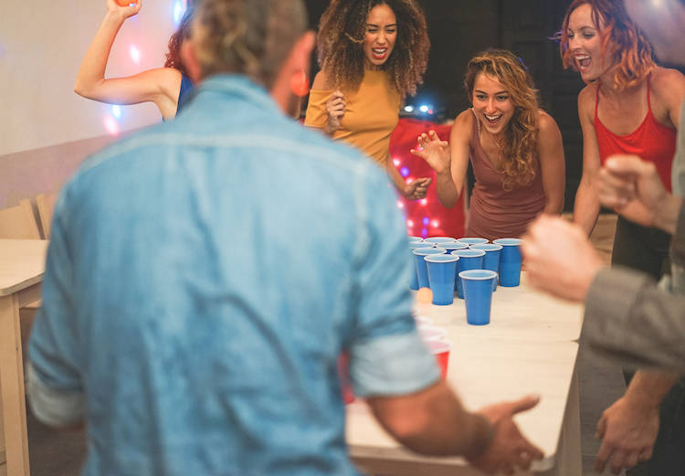 beer pong