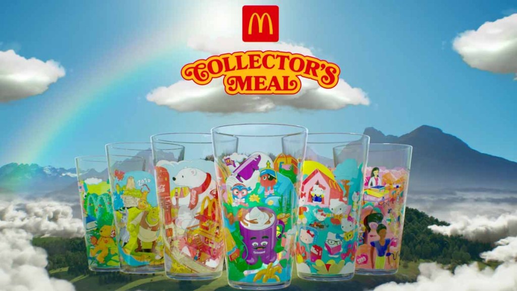 mcdonalds collectors meal cups how to get buy