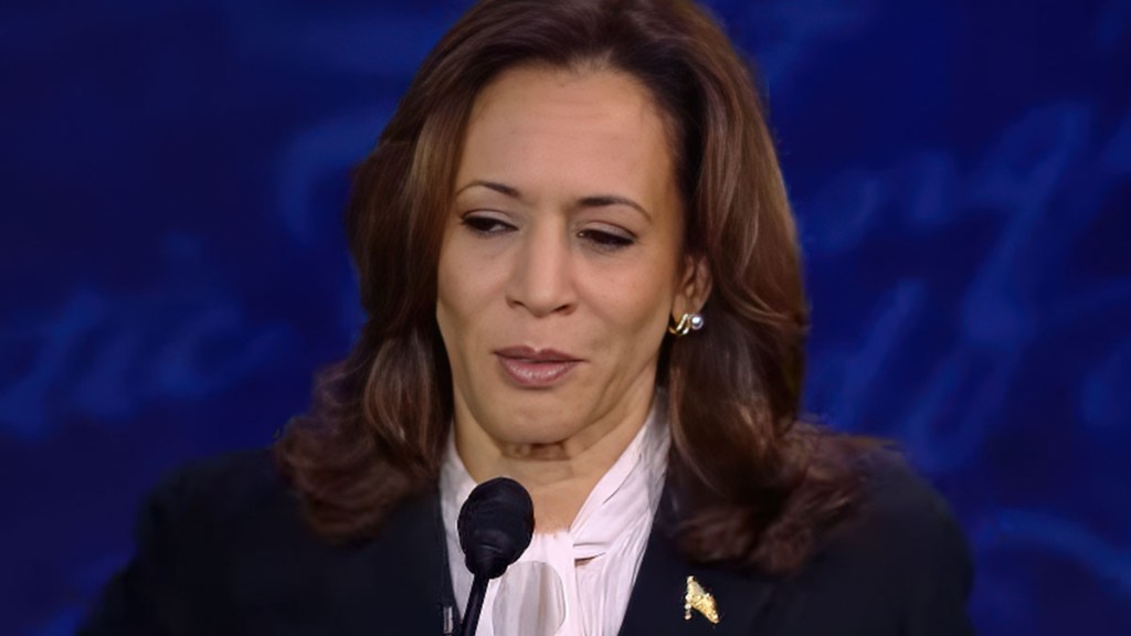 Kamala Harris Earrings Cheating Earphones