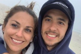 Meredith Gaudreau with her husband Johnny Gaudreau