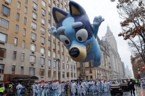 Bluey balloon Macy's Thanksgiving parade