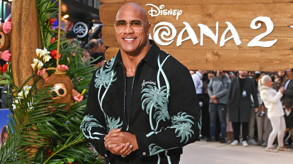 Dwayne "The Rock" Johnson live action Moana transformation