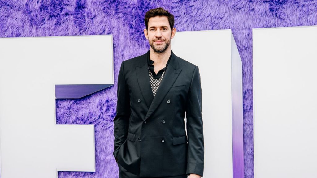 John Krasinski at the New York premiere of "IF" held at the SVA Theatre on May 13, 2024 in New York City.