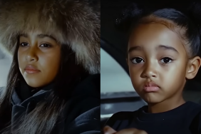 Kim Kardashian and Kanye West’s kids North West and Chicago West