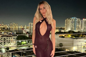 Alix Earle see-through dress boyfriend Braxton Berrios photos