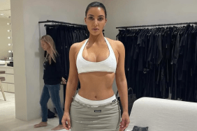 Kim Kardashian foot injury cast