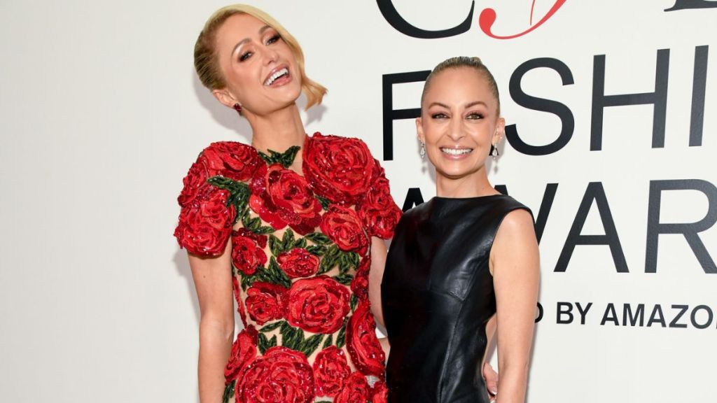 Paris Hilton, Nicole Richie at the 2024 CFDA Fashion Awards held at the American Museum of Natural History on October 28, 2024 in New York, New York.