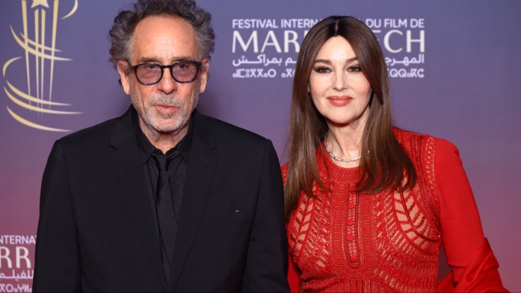 Tim Burton Monica Bellucci boyfriend