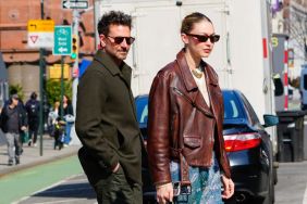 Gigi Hadid and Bradley Cooper are seen on February 27, 2024 in New York City.