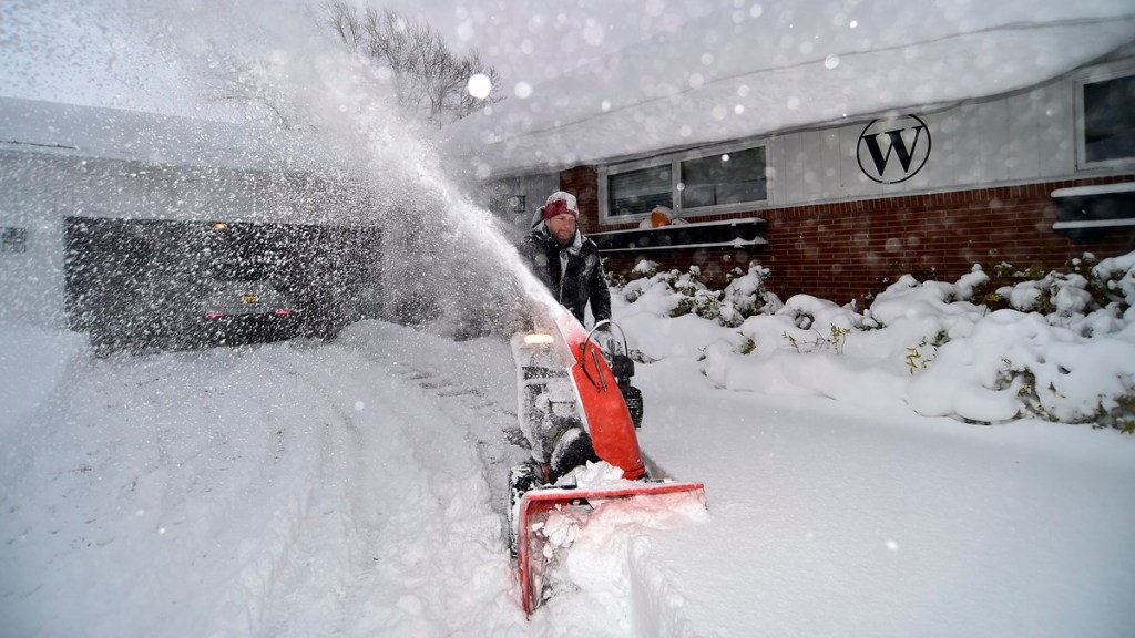 Winter Storm Warning Lake Effect Snow Rain Weather Coming Major Snowstorm