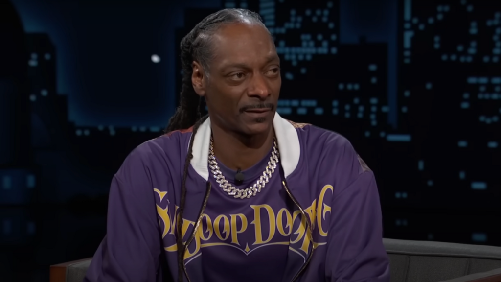 Snoop Dogg LA fire Jimmy Kimmel Live