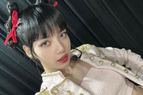 Blackpink Lisa Thailand show red outfit photos