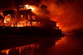 LA wildfires skies sky colors Los Angeles fires