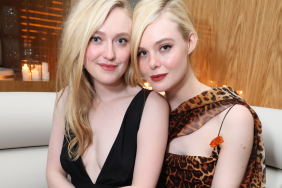 Dakota Fanning (L) and Elle Fanning attend the UTA 82nd Annual Golden Globes Afterparty at Marea on January 05, 2025 in Beverly Hills, California.
