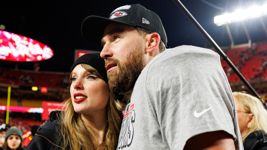Taylor Swift and Travis Kelce