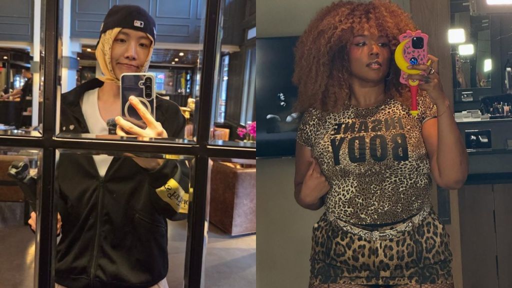 BTS J-Hope Lizzo photos