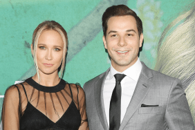 Anna Camp and Skylar Astin