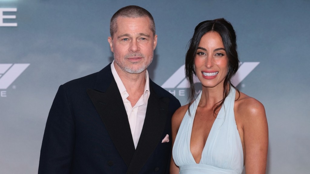 F1 Brad Pitt Ines de Ramon