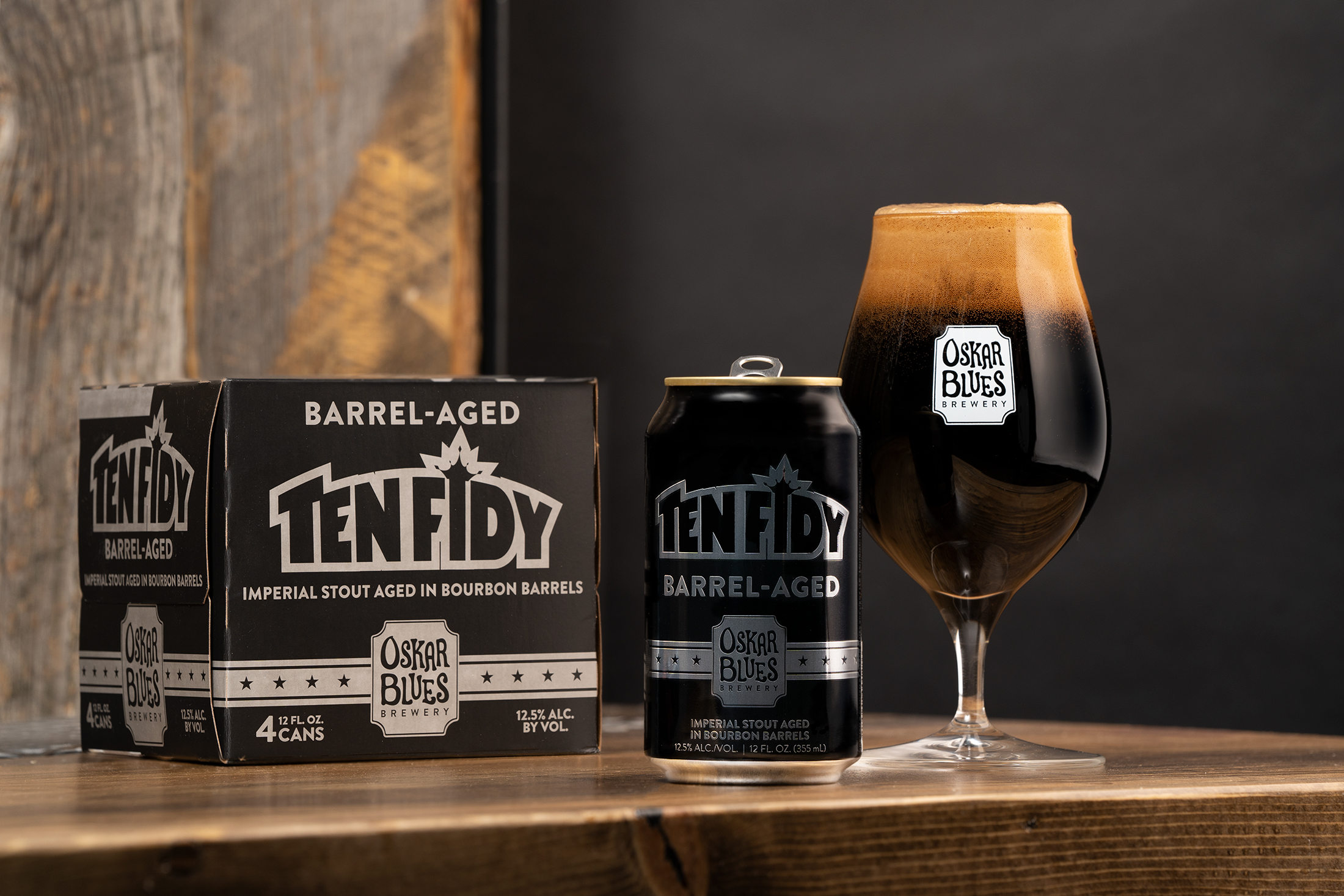 Oskar Blues Barrel Aged Ten Fidy