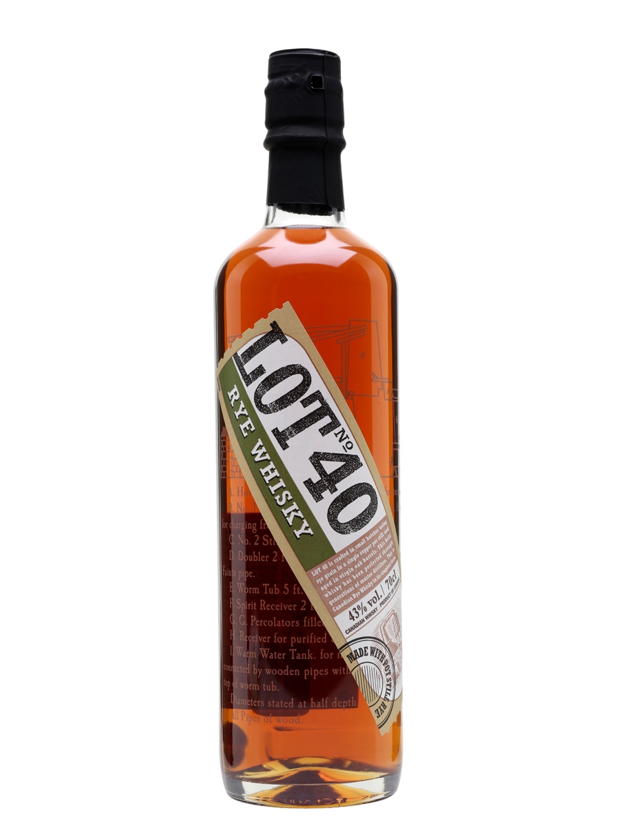 Canadian Whisky: Lot 40 Rye