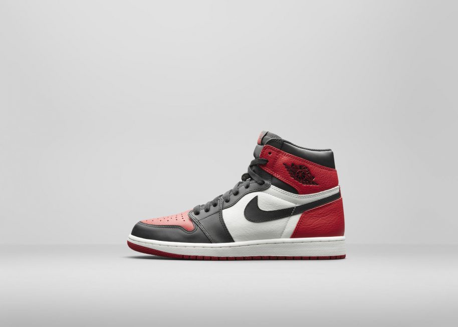 3. AIR JORDAN I BRED TOE