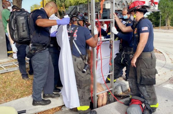 4. Meanwhile in Florida: Missing Woman Rescued Yet Again From Drain Pipe, Sewer Rat Is Apparently Spirit Animal