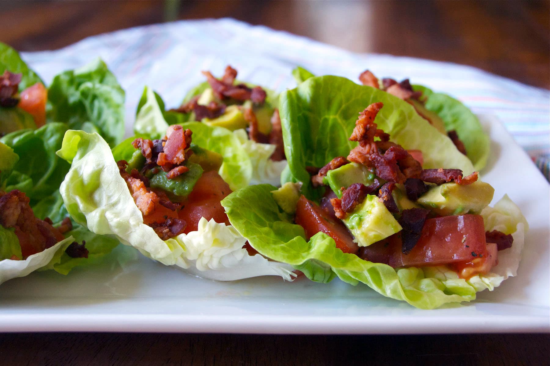 BLTA Lettuce Wrap