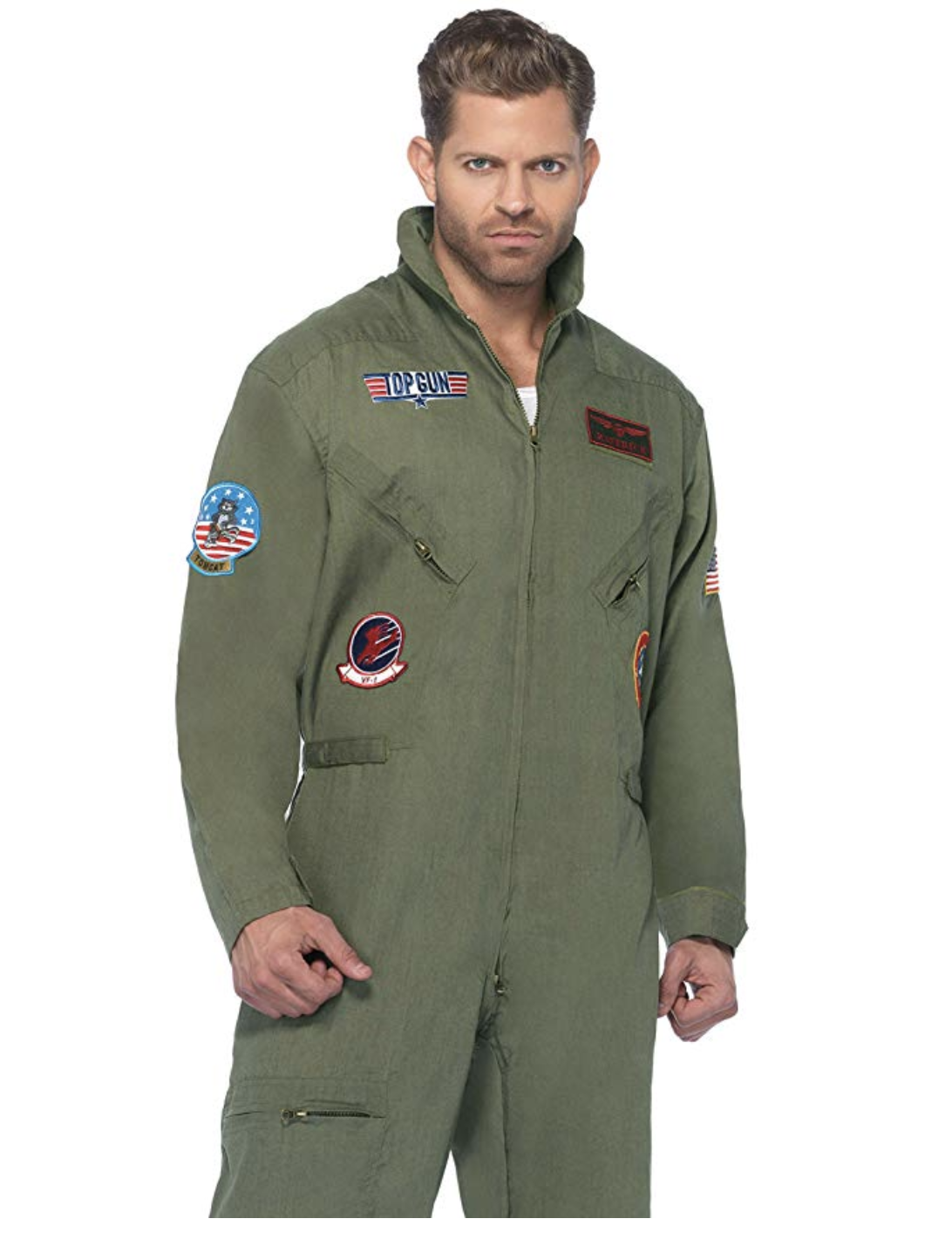 Leg Avenue's Top Gun Flight Suit Costume