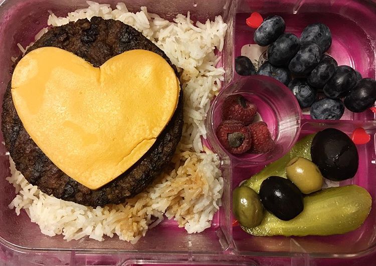 Valentine's Day Cheeseburger