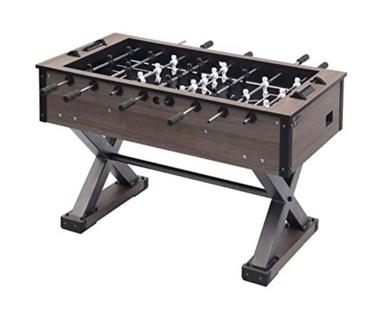 SZ-CR Foosball Machine Brown Distressed Wooden Football Machine