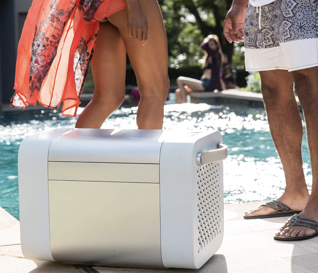 Kube Bluetooth Speaker with 37qt Cooler Storage