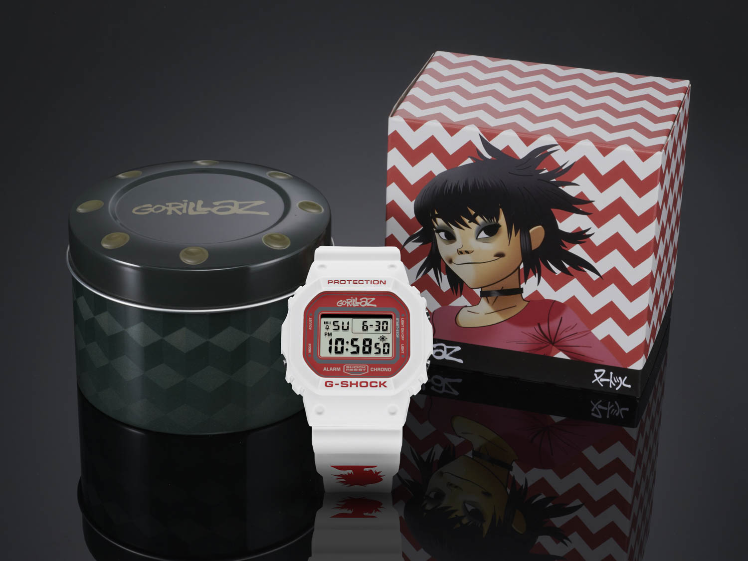 Noodle's Casio G-Shock x Gorillaz Collab