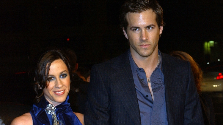 Alanis Morissette and Ryan Reynolds