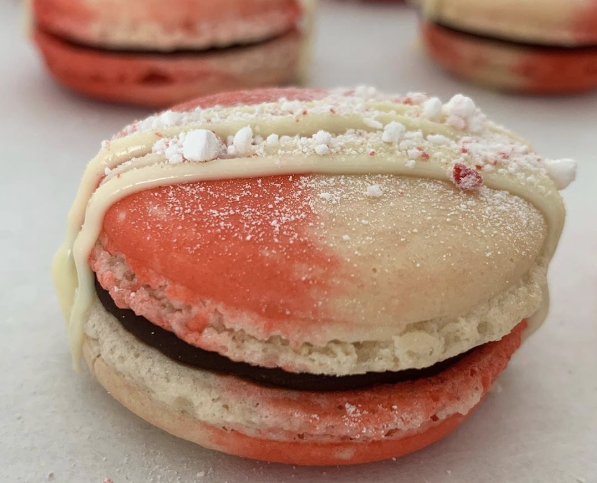 Madame Munchies Peppermint Macaron