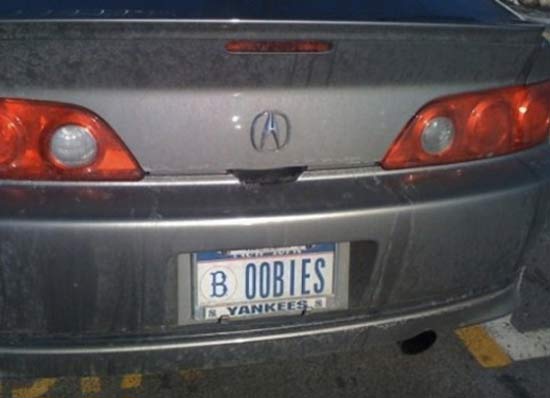 Cleverly Filthy License Plates #11