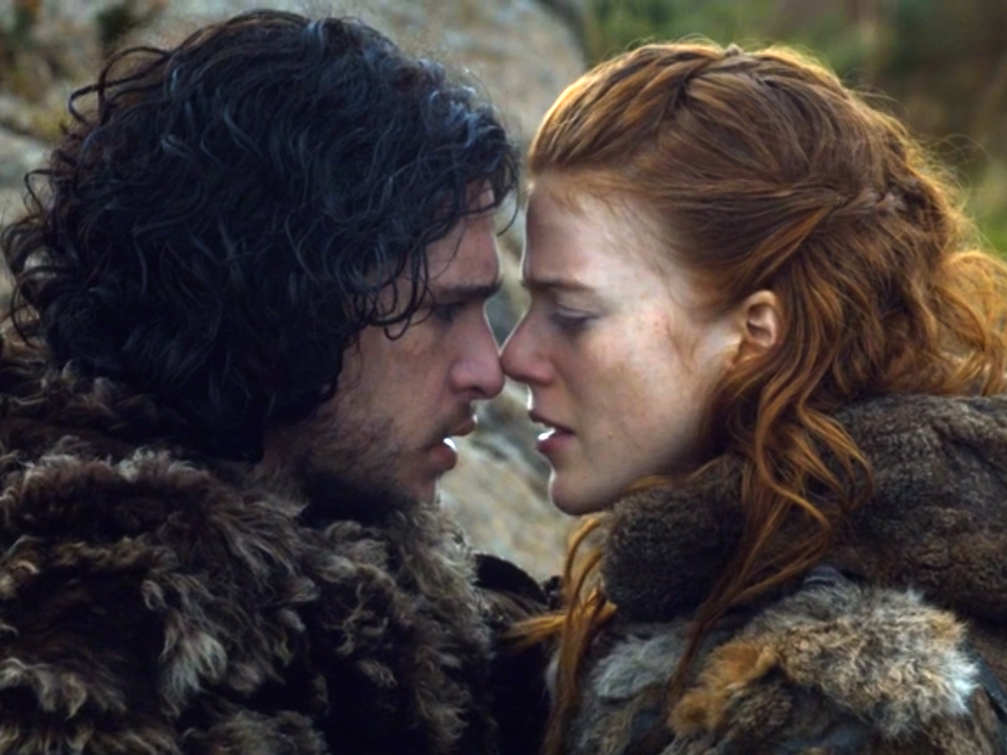 Kit Harrington and Rose Leslie