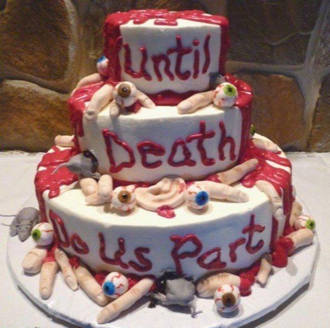 Funny Wedding Cakes #8