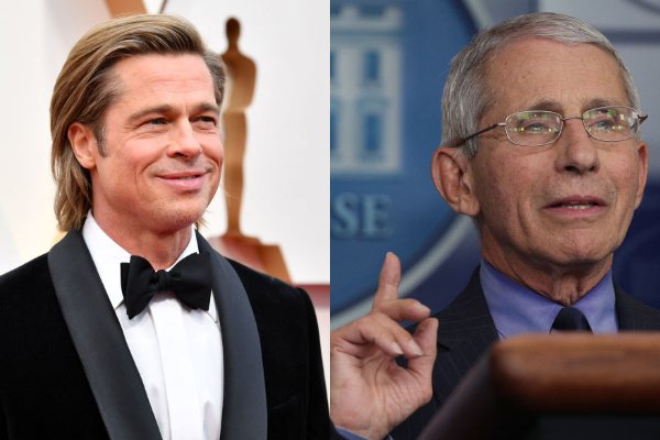 Mandatory Man of the Year: Brad Pitt vs. Dr. Fauci