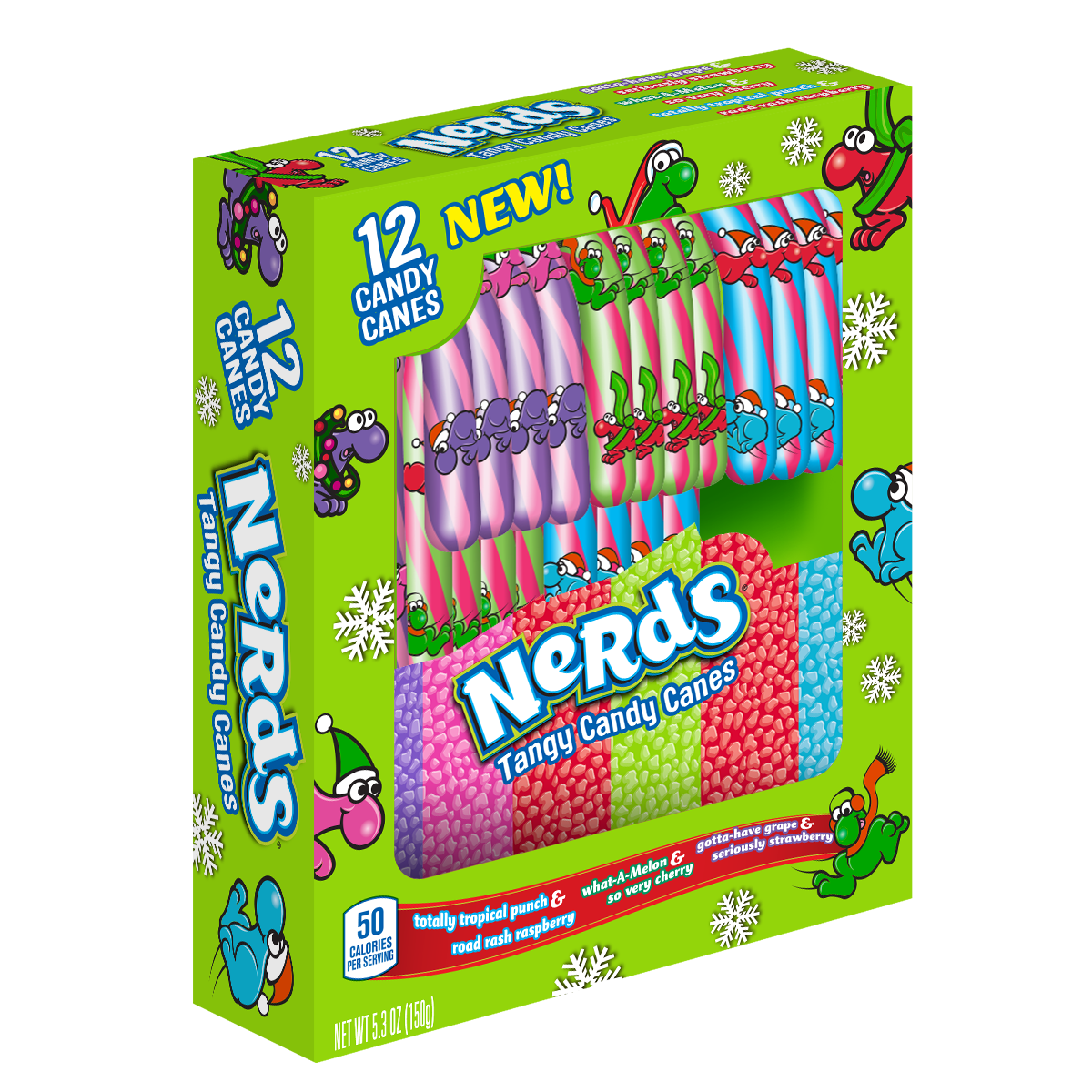 Nerds Tangy Candy Canes