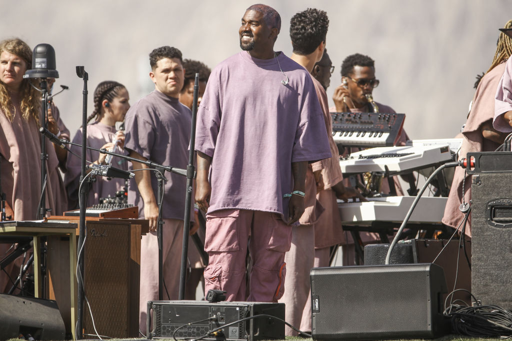 Kanye West Performs Sunday Service