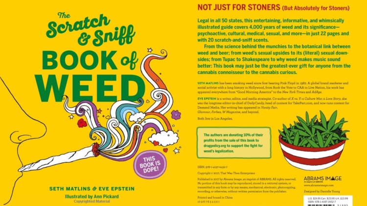 'The Scratch And Sniff Book Of Weed'