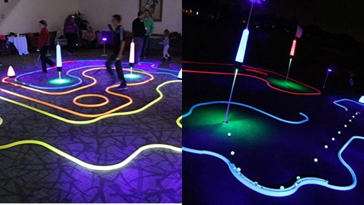 Glow Gear Cosmic Putting Mini Golf Game