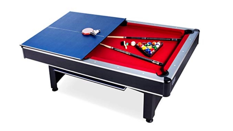 Rack's 7-Foot Convertible Pool/Tennis Table