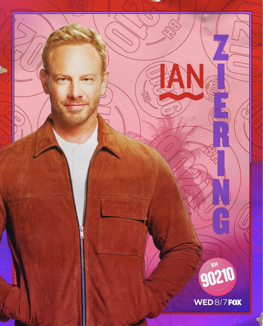 Ian Ziering is Steve Sanders